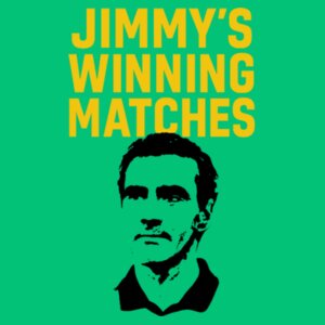 Jimmy's Winning Matches - Softstyle™ women's ringspun t-shirt Design