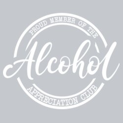 Alcohol Appreciation  - Long sleeve baseball T Design