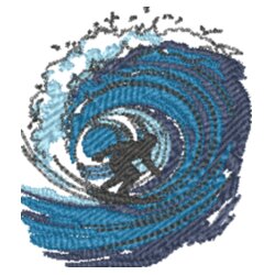 Surfer on wave - Ultimate 6-panel cap Design