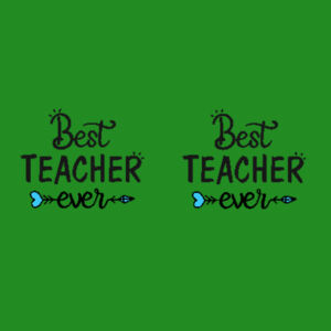 Best Teacher Ever - Marble Mug Design
