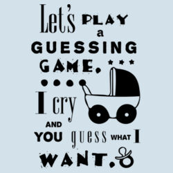 Baby Guessing Game - Essential short-sleeved bodysuit Design