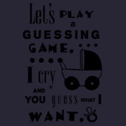 Baby Guessing Game - Striped pyjamas Design