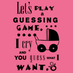 Baby Guessing Game - Children's pyjamas Design