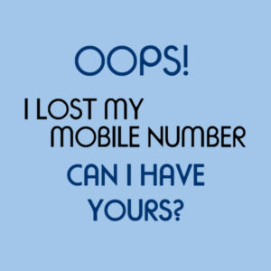 I Lost My Number Design