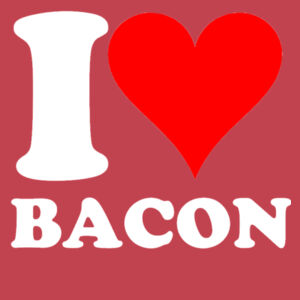 I Heart Bacon Design