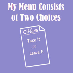 My Menu Design