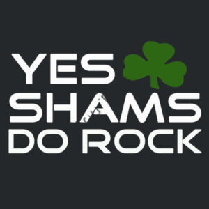 Yes Shams Do Rock - Heavy Cotton 100% Cotton T Shirt Design