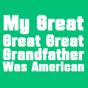Great Grandfather - Heavy Cotton 100% Cotton T Shirt Design