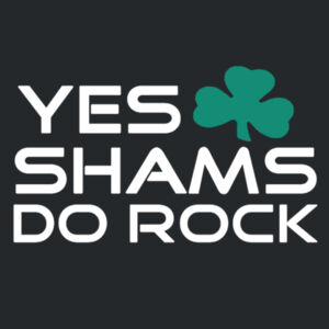 Yes Shams Do Rock  - Heavy Cotton 100% Cotton T Shirt Design