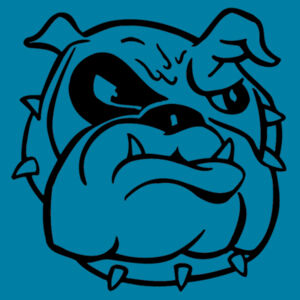 Bulldog - Heavy Cotton 100% Cotton T Shirt Design