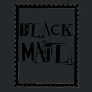 Black Mail - Heavy Cotton 100% Cotton T Shirt Design