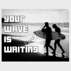 Your Wave Is Waiting - Heavy Cotton™ Youth T-shirt Design