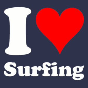 I Heart Surfing - Softstyle™ adult tank top Design