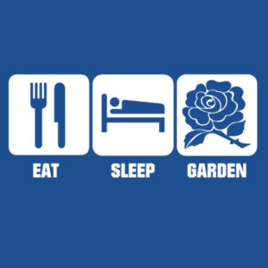 Eat, Sleep, Garden - Softstyle™ v-neck t-shirt Design