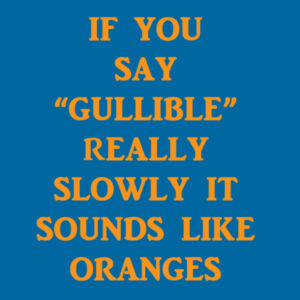 Gullible - Softstyle™ youth ringspun t-shirt Design