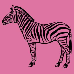 Zebra - Softstyle™ adult ringspun t-shirt Design