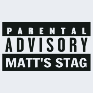 Customisable - Parental Advisory Stag T-Shirt - Softstyle™ adult ringspun t-shirt Design