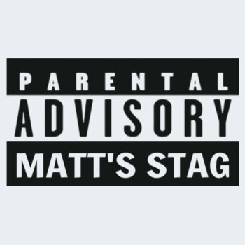 Customisable - Parental Advisory Stag T-Shirt - Softstyle™ adult ringspun t-shirt Design