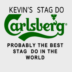 Carlsberg Customisable Stag T-shirt - Softstyle™ adult ringspun t-shirt Design