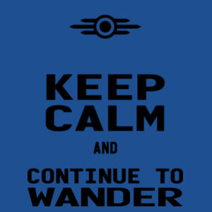 Keep Calm and Continue to Wander - Ultra Cotton™ adult long sleeve t-shirt Design