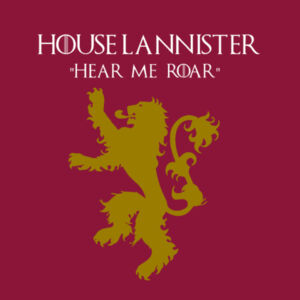 House Lannister - Softstyle™ adult ringspun t-shirt Design