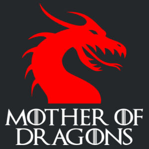 Mother Of Dragons  - Softstyle™ women's v-neck t-shirt Design