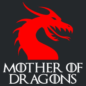Mother Of Dragons - Softstyle™ women's v-neck t-shirt Design