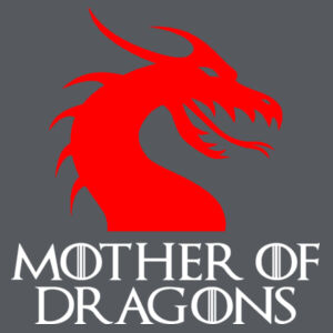 Mother Of Dragons - Softstyle™ adult ringspun t-shirt Design