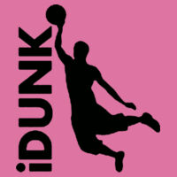 iDUNK - Softstyle™ women's ringspun t-shirt Design