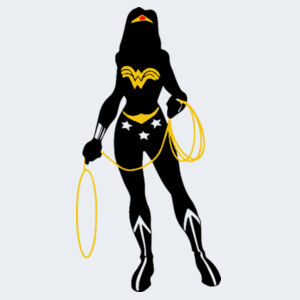 Wonder Woman - Softstyle™ women's v-neck t-shirt Design