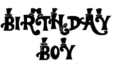 Birthday Boy Wonka