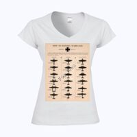 Softstyle™ women's v-neck t-shirt Thumbnail
