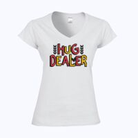 Softstyle™ women's v-neck t-shirt Thumbnail