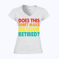 Softstyle™ women's v-neck t-shirt Thumbnail