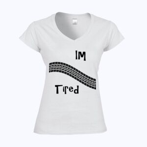 Softstyle™ women's v-neck t-shirt Thumbnail