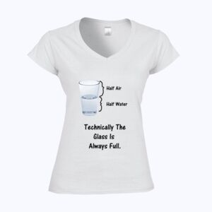 Softstyle™ women's v-neck t-shirt Thumbnail