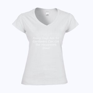 Softstyle™ women's v-neck t-shirt Thumbnail