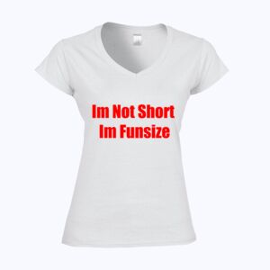 Softstyle™ women's v-neck t-shirt Thumbnail