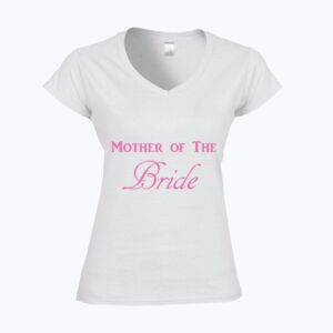 Softstyle™ women's v-neck t-shirt Thumbnail