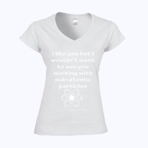 Softstyle™ women's v-neck t-shirt Thumbnail