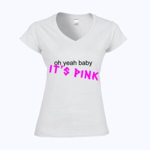 Softstyle™ women's v-neck t-shirt Thumbnail