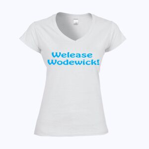 Softstyle™ women's v-neck t-shirt Thumbnail