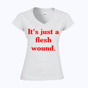 Softstyle™ women's v-neck t-shirt Thumbnail