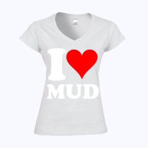 Softstyle™ women's v-neck t-shirt Thumbnail