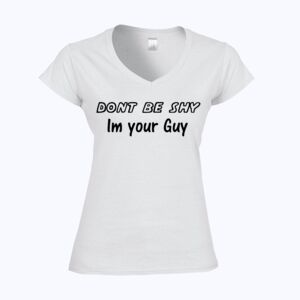Softstyle™ women's v-neck t-shirt Thumbnail