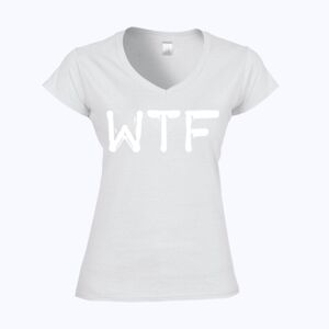 Softstyle™ women's v-neck t-shirt Thumbnail