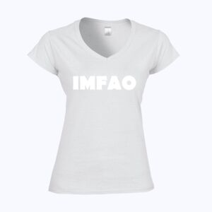 Softstyle™ women's v-neck t-shirt Thumbnail