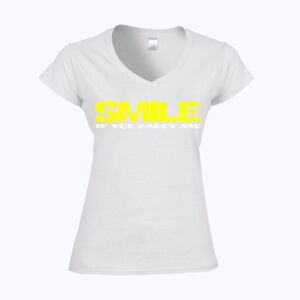 Softstyle™ women's v-neck t-shirt Thumbnail