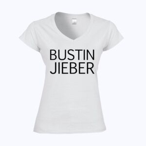 Softstyle™ women's v-neck t-shirt Thumbnail