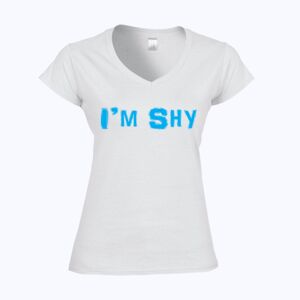 Softstyle™ women's v-neck t-shirt Thumbnail